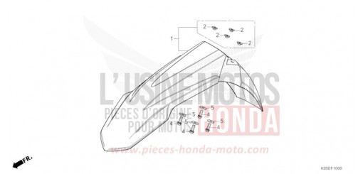 AILE AVANT CRF250RR de 2024